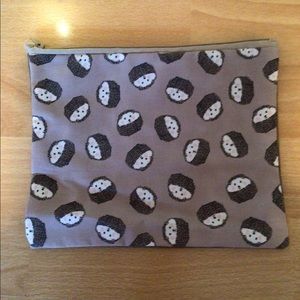 Handcrafted hedgehog pouch